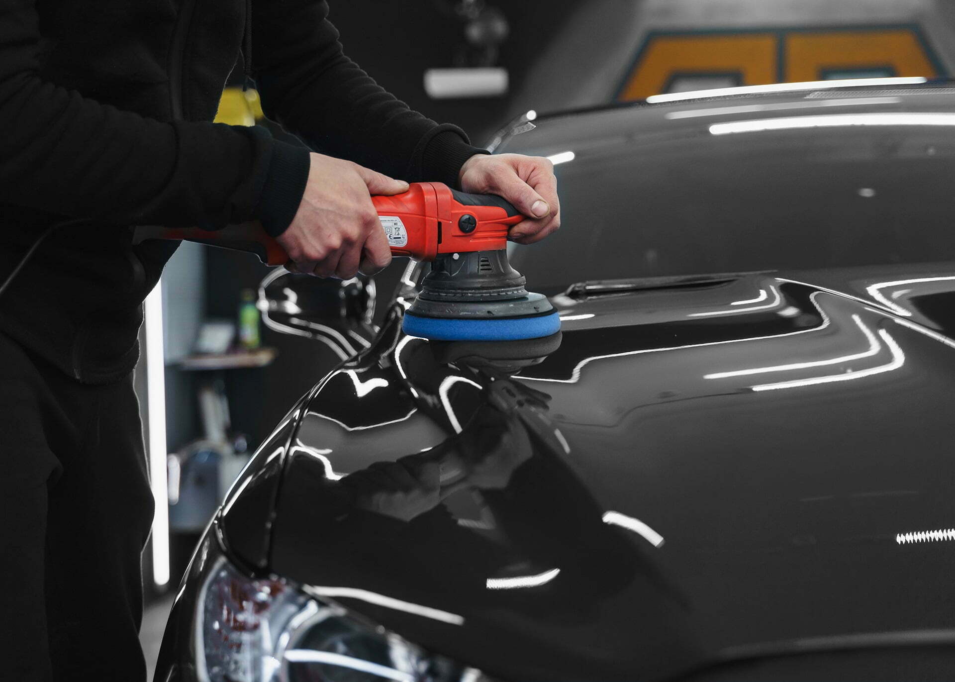 Paint Correction Polishing Process, Services